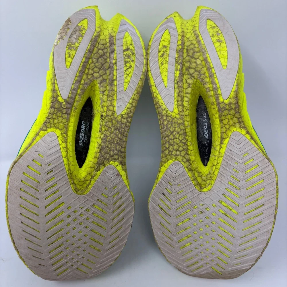 Saucony Endorphin Pro 4 Womens Size 7.5 Blue Yellow Running Shoes (S10939-222)